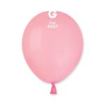 Ballons latex, ballons couleurs unis, 13 cm, rose bonbon