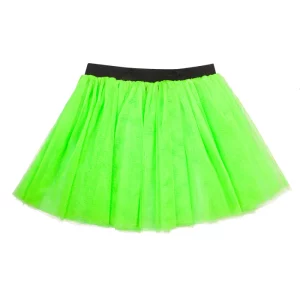 Accessoires de fêtes, tutu, vert fluo