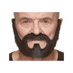 Accessoires de fetes, barbe, noire