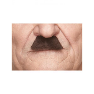 Accessoires de fête, moustaches, Chaplin, brune