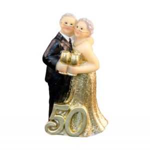 Occasions spéciales, mariage, figurines, noces d'or