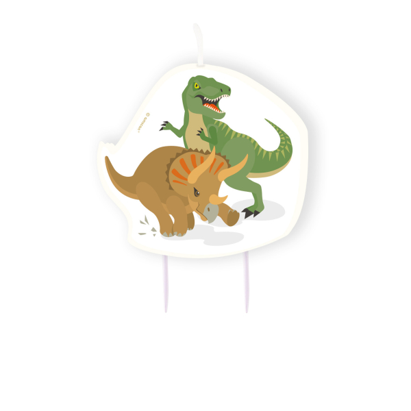 Anniversaire enfant, dinosaure, bougie