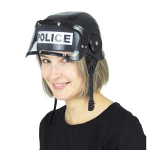 ACCESSOIRES DE FETE-CASQUE DE POLICE-ACCESSOIRES POLICE