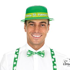 ACCESSOIRES DE FETE-CHAPEAU MELON-SAINT PATRICK-CHAPEAU MELON SAINT PATRICK-ACCESSOIRES SAINT PATRICK