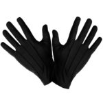 ACCESSOIRES DE FETE-GANTS-GANTS ADULTE-GANTS NOIRS