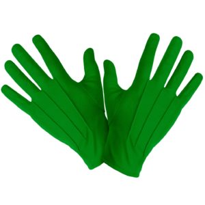 ACCESSOIRES DE FETE-GANTS-GANTS ADULTE-GANTS VERTS