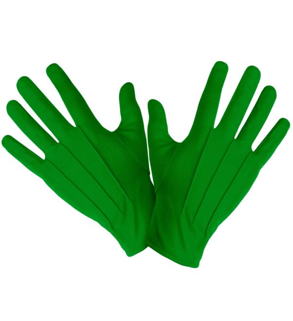 ACCESSOIRES DE FETE-GANTS-GANTS ADULTE-GANTS VERTS