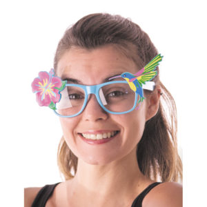 ACCESSOIRES DE FETE-LUNETTES-LUNETTES HIBISCUS