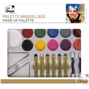 ACCESSOIRES DE FETE-MAQUILLAGE-PALETTE MAQUILLAGE CREME