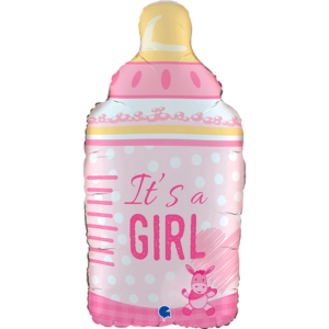 Occasions spéciales, baby shower, ballons alu, biberon its a girl