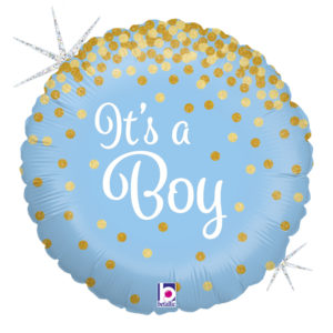 Occasions spéciales, baby shower, ballons alu, it's a boy