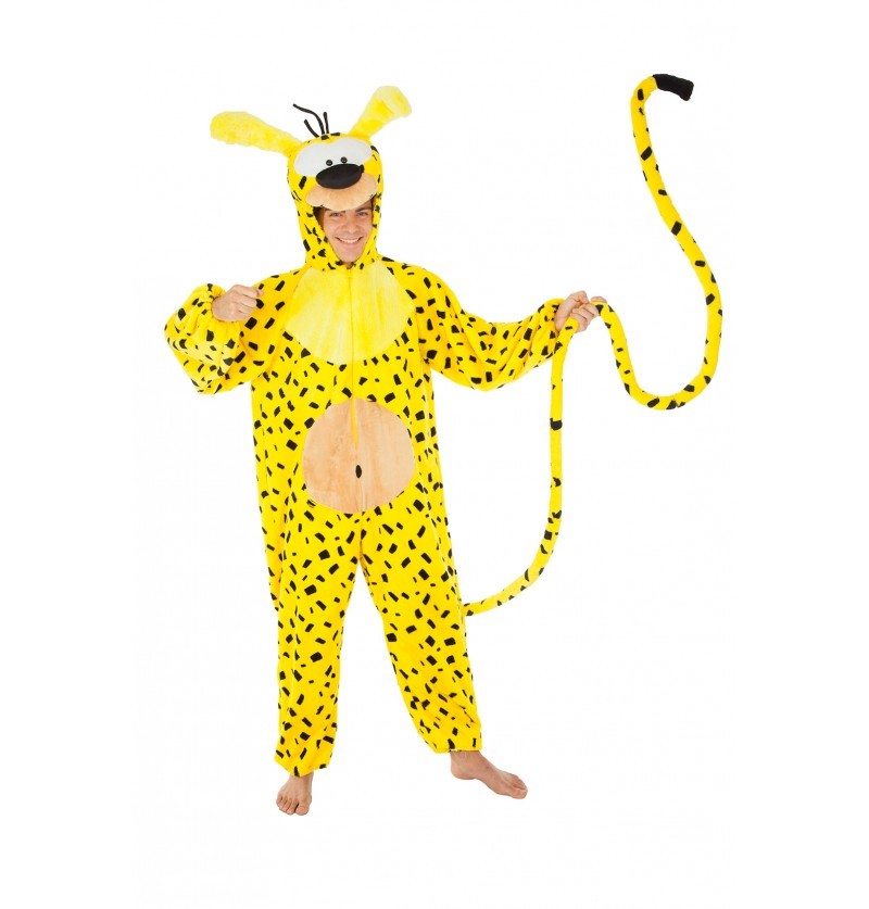 ACCESSOIRES DE FETE-DEGUISEMENTS-DEGUISEMENT MARSUPILAMI-DEGUISEMENT MARSUPILAMI ADULTE