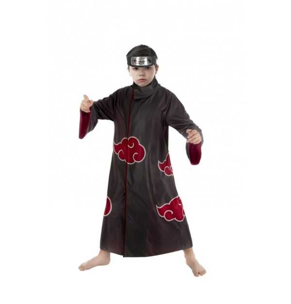 ACCESSOIRES DE FETE-DEGUISEMENTS-DEGUISEMENT NARUTO-DEGUISEMENT MANGA-DEGUISEMENT ITACHI-DEGUISEMENT ITACHI ENFANT-DEGUISEMENT NARUTO ENFANT