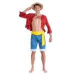 ACCESSOIRES DE FETE-DEGUISEMENTS-DEGUISEMENT ONE PIECE-DEGUISEMENT MANGA-DEGUISEMENT LUFFY-DEGUISEMENT LUFFY ADULTE-DEGUISEMENT ONE PIECE ADULTE