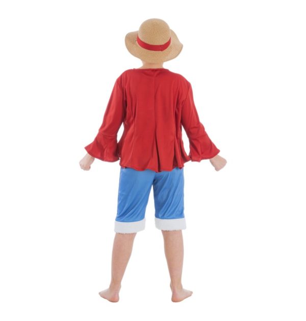 ACCESSOIRES DE FETE-DEGUISEMENTS-DEGUISEMENT ONE PIECE-DEGUISEMENT MANGA-DéGUISEMENT LUFFY-DEGUISEMENT LUFFY ENFANT-DEGUISEMENT ONE PIECE ENFANT