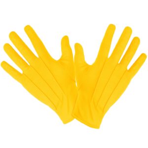 ACCESSOIRES DE FETE-ACCESSOIRES GANTS-GANTS-GANTS JAUNE