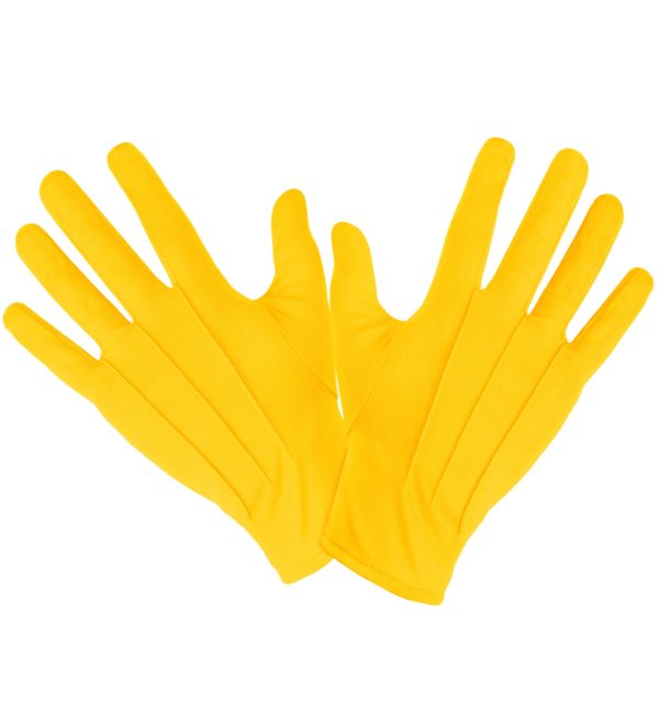 ACCESSOIRES DE FETE-ACCESSOIRES GANTS-GANTS-GANTS JAUNE