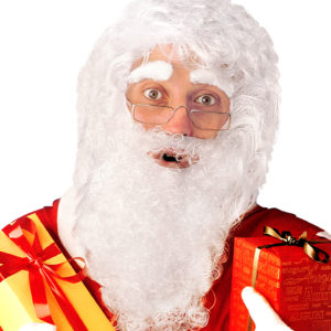 aRTICLES DE FETE-NOEL-ACCESSOIRES NOEL-PERE NOEL-PERRQUE PERE NOEL