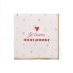 FETESETOCCASIONS-STVALENTIN-DECORATIONDETABLE-10SERVIETTES